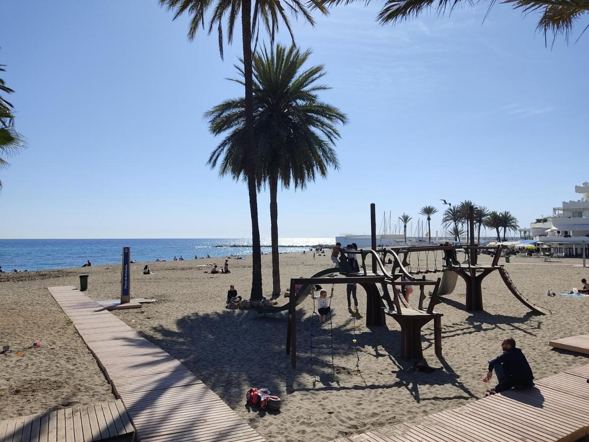 Apartamento En Primera Linea De Playa A - Marbella Centro Buitenkant foto
